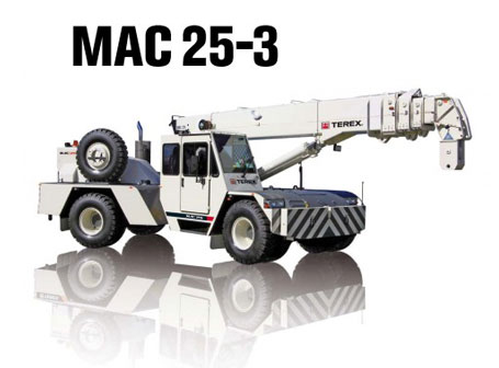 特雷克斯MAC 25-3汽車起重機