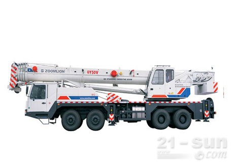 中聯(lián)重科QY50V532汽車(chē)起重機(jī)