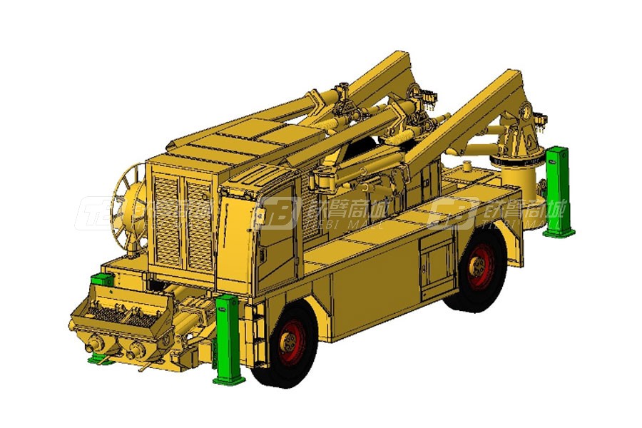 鐵建重工HPS5016兩臂混凝土濕噴機(jī)