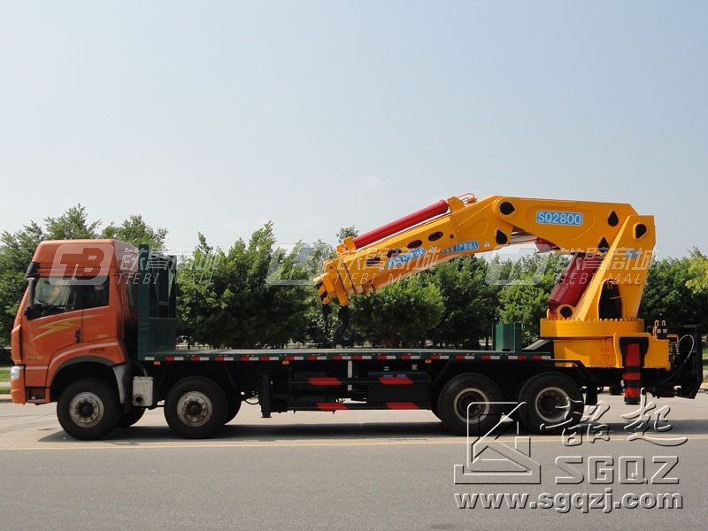 韶起大噸位隨車吊-解放8X4隨車吊隨車起重機(jī)