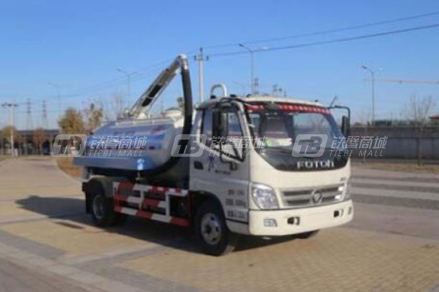 亞潔BQJ5080GXEBC吸糞車