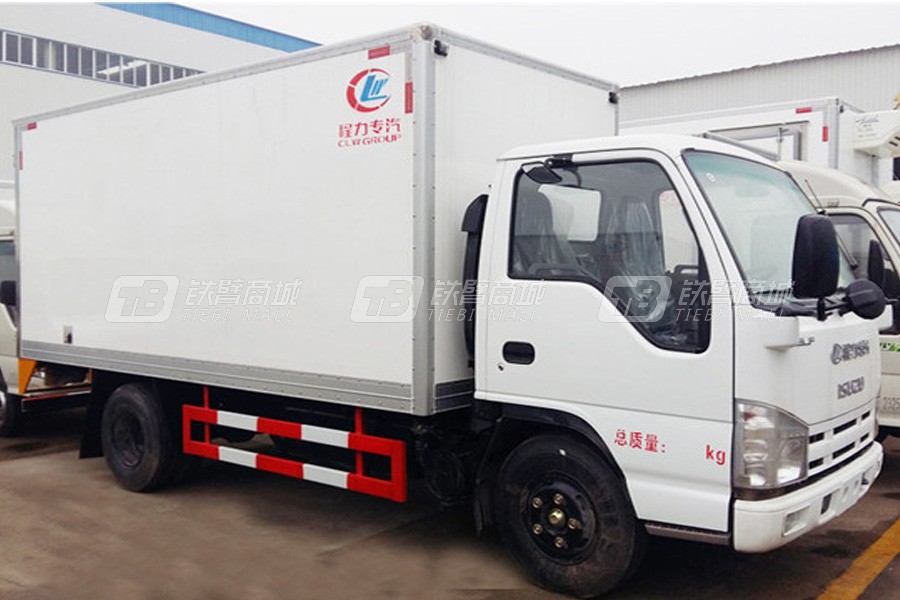 程力專汽CLW5040XLCQ5慶鈴五十鈴冷藏車（廂長(zhǎng)4.2米）