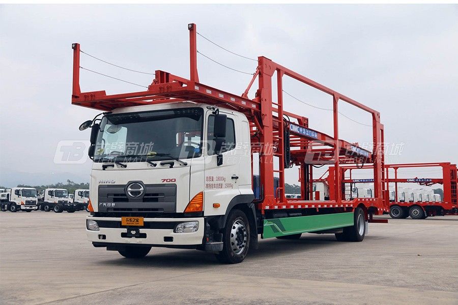 廣汽日野700系 4x2 265馬力轎運(yùn)車轎運(yùn)牽引車