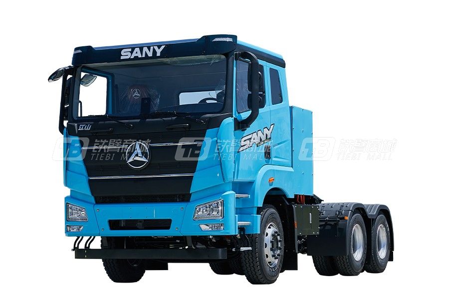 三一SYM42503SWBEV平頂復(fù)合版6X4 282充電電動(dòng)牽引車(chē)