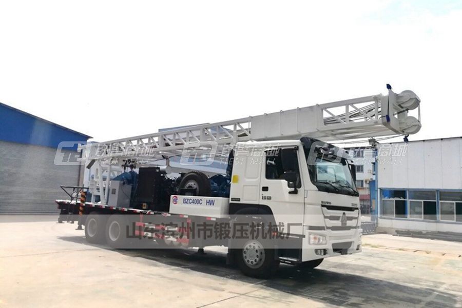 濱州鉆機BZCY400CWY6×4Ⅴ車載式鉆機