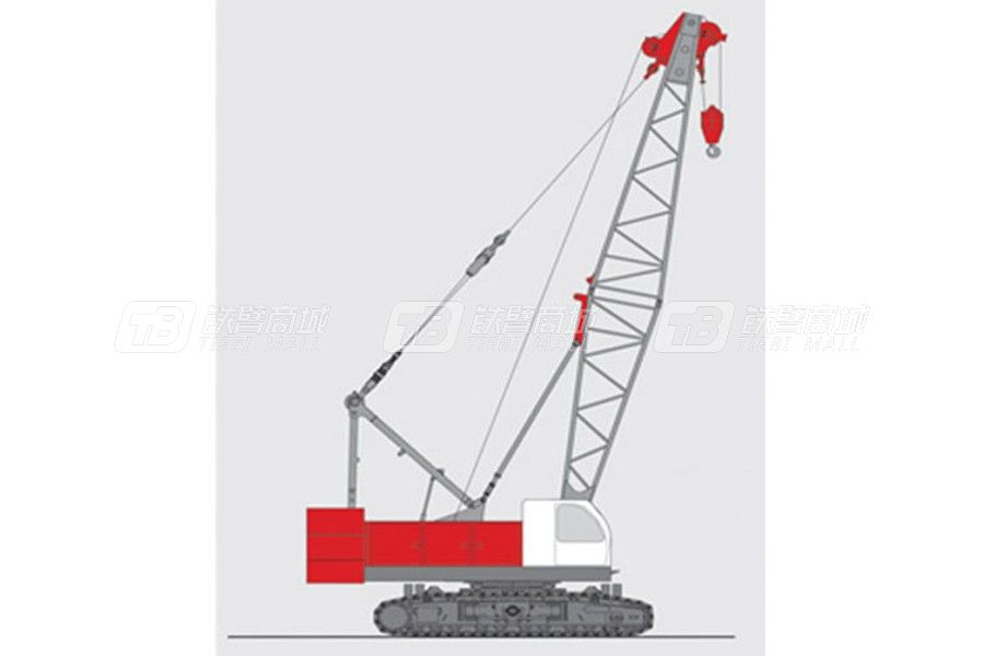 撫挖重工QUY90液壓履帶式起重機(jī)