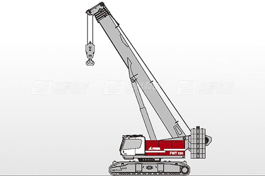撫挖重工FWT120液壓伸縮臂式起重機(jī)