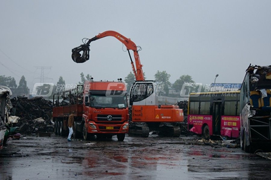 邦立重機WZY18-9柴油液壓抓料機