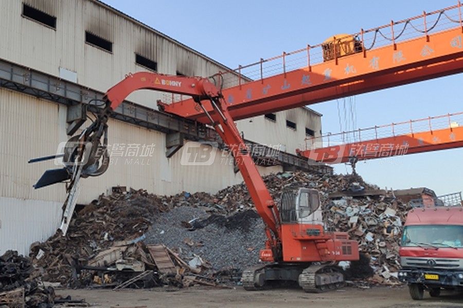 邦立重機(jī)WZY43-9柴油液壓抓料機(jī)