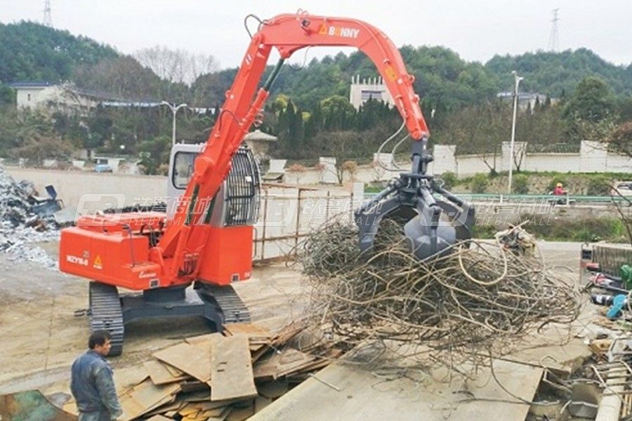 邦立重機(jī)WZY18-9柴油液壓抓鋼機(jī)