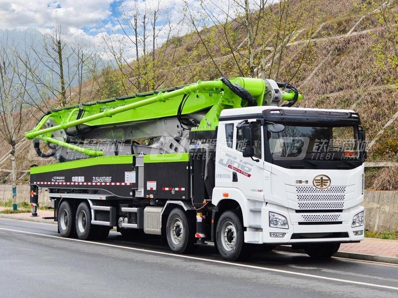 中聯(lián)重科ZLJ5450THBJF 57X-6RZ四橋57M解放國(guó)六泵車