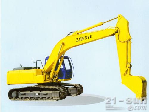 熔盛機(jī)械ZY210挖掘機(jī)整機(jī)展示